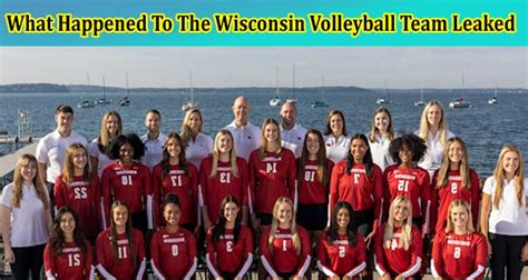 what happened to the wisconsin volleyball team|Wisconsin volleyball swept by Nebraska, falls out of Big Ten race